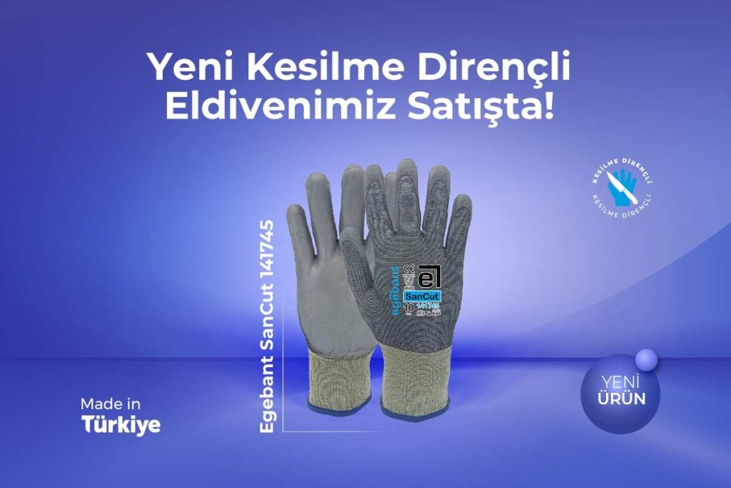 Yeni Kesilme Dirençli Eldivenimiz Satışta!